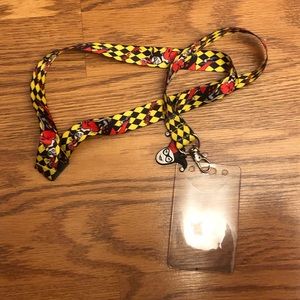 🌺 Six Flags X Harley Quinn Lanyard